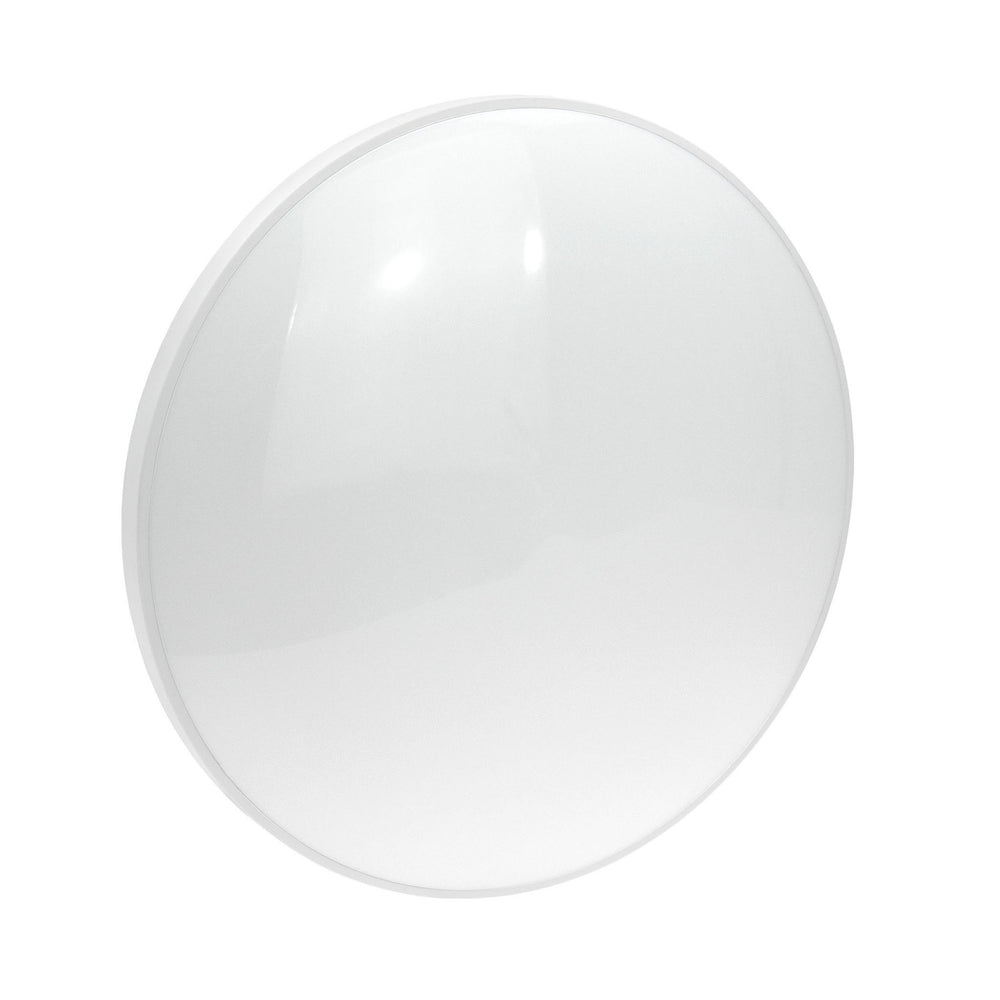 LED Plafonnière Ø320mm - 24W - Lichtkleur optioneel - Zwart en Wit