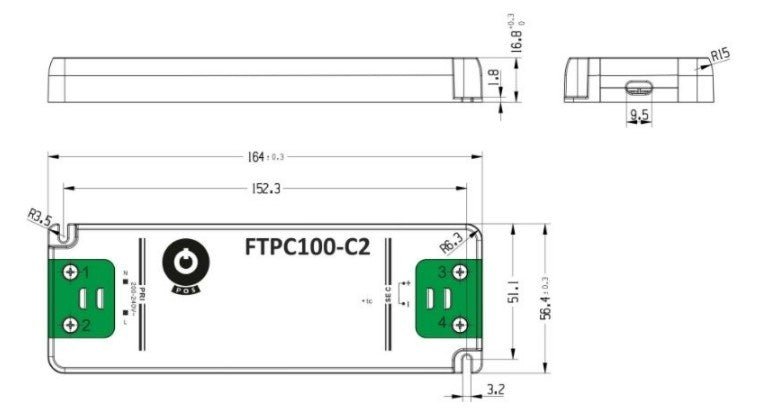 Adaptateur secteur LED GLP 24V 100W 4.17A IP20 pour un éclairage efficace