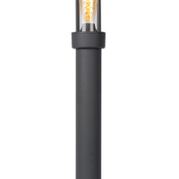 Lucide LORI buiten LED sokkellamp met E27, IP44, dag nacht sensor, 220-240V, 800mm Antraciet
