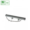 Spectrum LED Wallwasher 18W 3000K 1000 lumens IP65 Aluminium Gris 50cm Montage Plafond Gradable