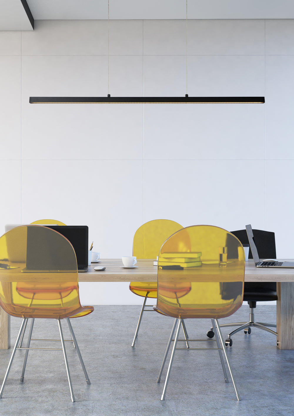 Lucide SIGMA LED hanglamp, dimbaar 30W 230V 2700K 1711 lumen CRI 90 Zwart modern design IP20