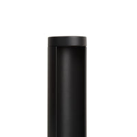 Lucide COMBO LED tuin sokkellamp, 9W 3000K, IP54 Zwart aluminium, 250mm moderne buitenbollard