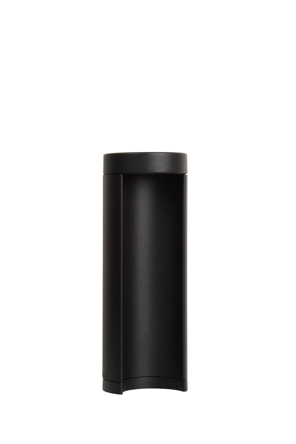 Lucide COMBO LED tuin sokkellamp, 9W 3000K, IP54 Zwart aluminium, 250mm moderne buitenbollard