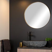 Lucide BRICE LED badkamer plafondlamp, 12W 3000K dimbaar, IP44 rond Zwart ⌀18cm