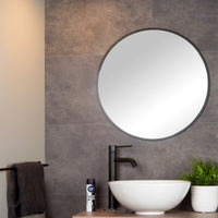 Lucide BRICE LED badkamer plafondlamp, dimbaar 15W 3000K, IP44 rond 24cm Wit modern design