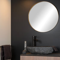 Lucide BRICE LED plafondlamp, 30W 3000K dimbaar, IP44 rond 30cm, Mat Zwart, moderne badkamerverlichting