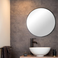 Lucide BRICE LED badkamer plafondlamp, dimbaar 30W 3000K, rond 300mm, IP44, Witte afwerking