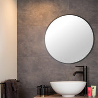 Lucide BRICE LED badkamer plafondlamp, dimbaar 30W 3000K, IP44, Wit, modern vierkant design