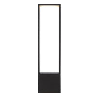 Lucide GOA LED sokkellamp 10W 3000K IP54 Donkergrijs buitenverlichting tuin