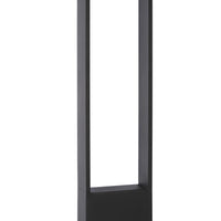 Lucide GOA LED sokkellamp 10W 3000K IP54 Donkergrijs buitenverlichting tuin