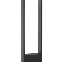 Lucide GOA LED sokkellamp 10W 3000K IP54 Donkergrijs buitenverlichting tuin