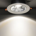 Lcb LED spot encastrable dimmable 5W remplace 50W 4000K lumière blanche claire
