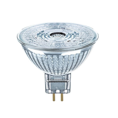 Spot LED Osram GU5.3 MR16 2,6W 230 lumens, 3000K, IP20, angle de faisceau de 36°