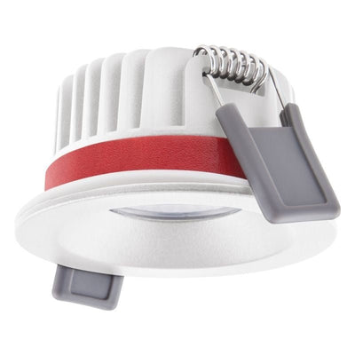 Spot encastré LED 8w 3000k blanc chaud 680 lumens dimmable ip65 résistant au feu