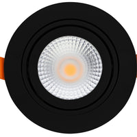 Spot LED encastrable par LCB, 95mm, 5W, 420 lumen, 2700K blanc chaud, IP65, dimmable, pour salle de bain