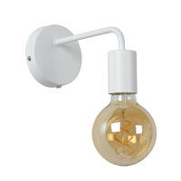 Applique murale Lucide SCOTT, 1xDouille E27, 40W max, IP20, corps en métal, finition Blanc Mat, style vintage
