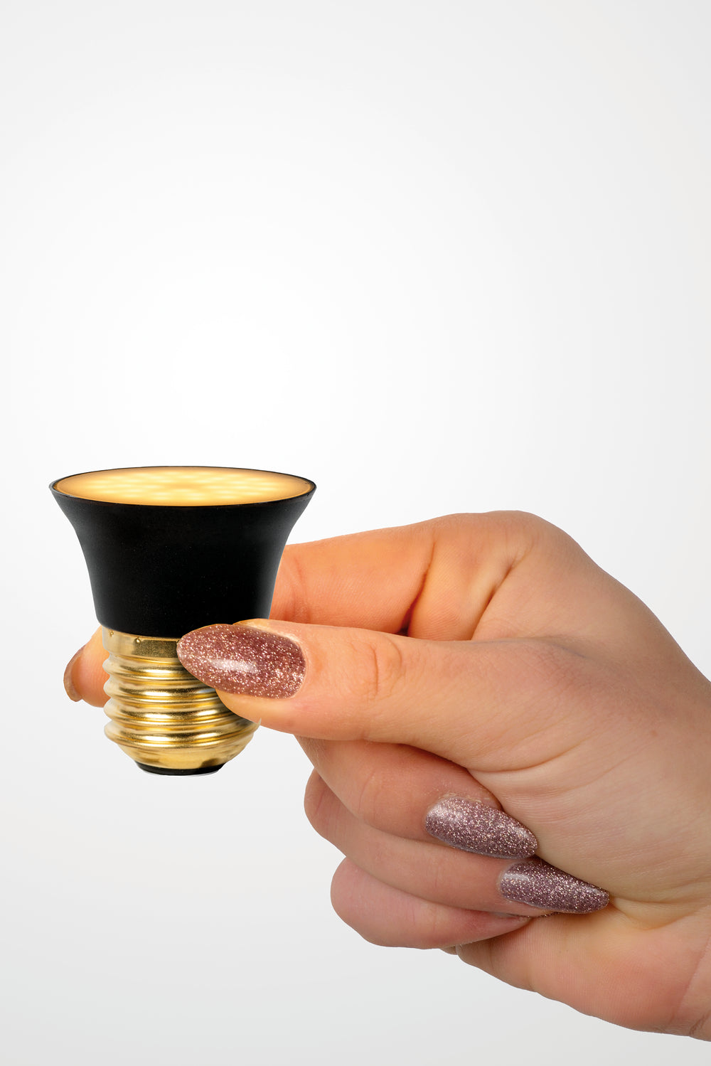 Lucide ampoule LED G45 E27 5W 2700K 450 lumens 3 StepDim Noir Mat IP20