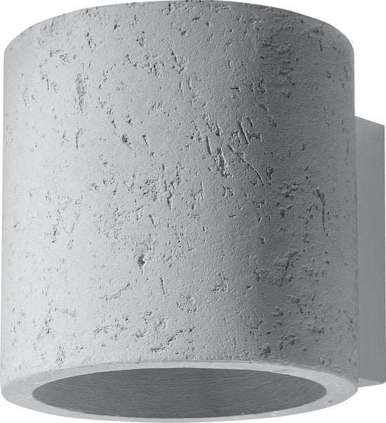 LED Wandlamp beton ORBIS - 1 x G9 aansluiting 