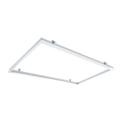 Tsong LED paneel inbouwframe 120x30cm Wit aluminium, IP20, 220-240V, CE RoHS gecertificeerd