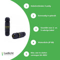 ampoule lc led 220-240v ac 4000k 5000 lumen ip20 certifié ce rohs