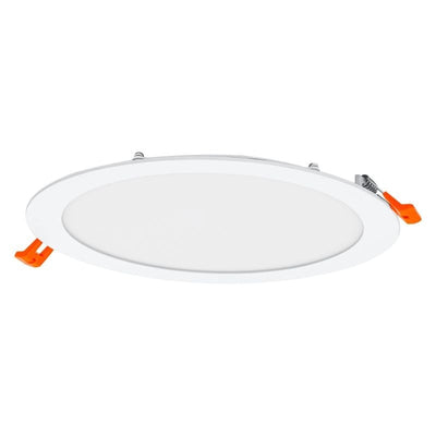 Slanke LED Inbouwspot 22W 4000K 2000 lumen Wit rond inbouw 225mm uitsparing 200mm 110° stralingshoek