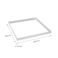 Spectrum algine 600x600mm LED plafondlamp wit aluminium voor kantoorruimte, koude omgeving -20/+40, 2 jaar garantie