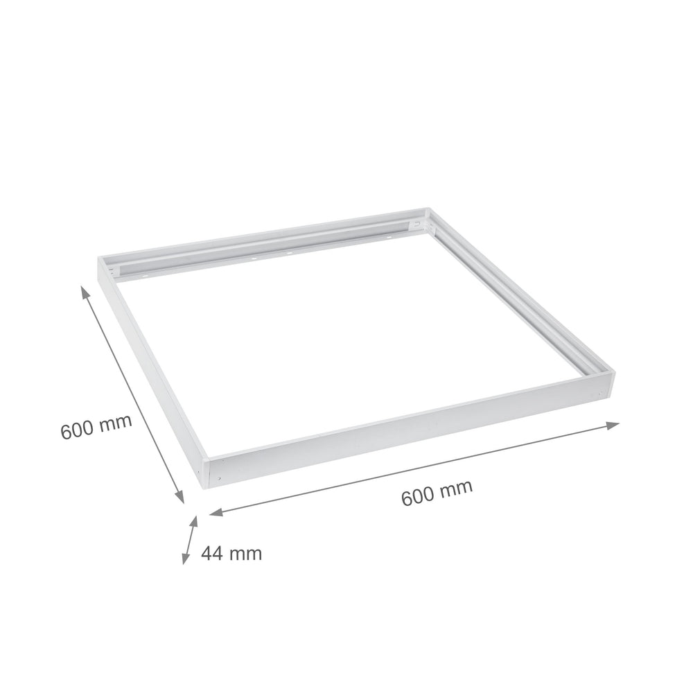 Spectrum algine 600x600mm LED plafondlamp wit aluminium voor kantoorruimte, koude omgeving -20/+40, 2 jaar garantie