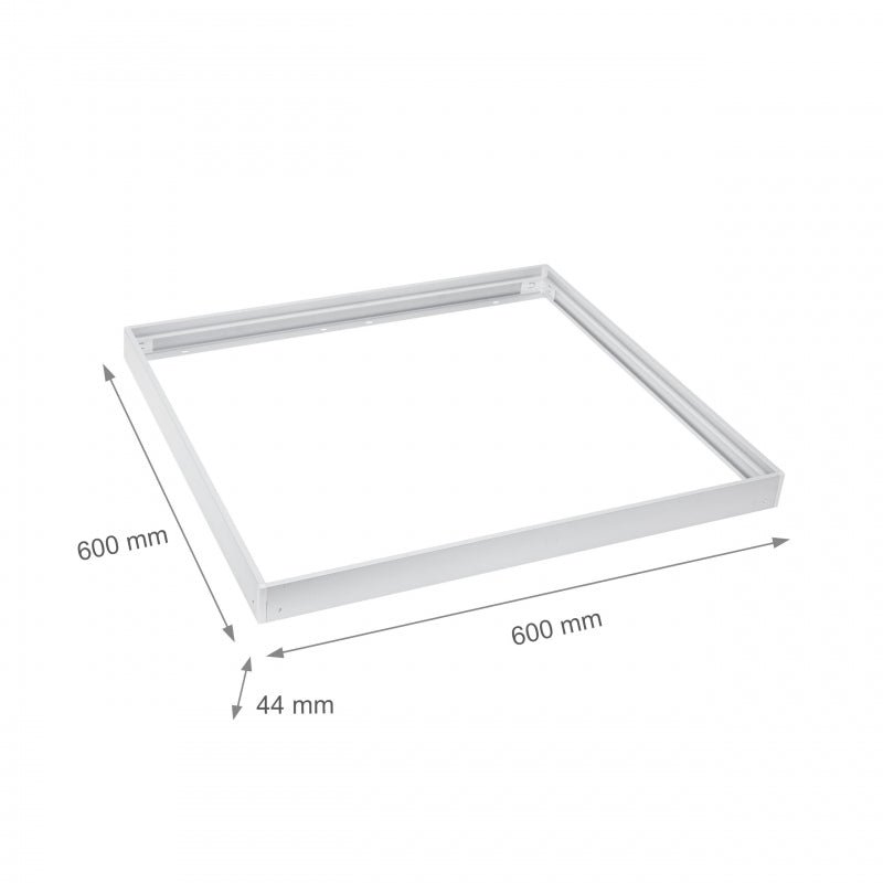 Spectrum algine 600x600mm LED plafondlamp wit aluminium voor kantoorruimte, koude omgeving -20/+40, 2 jaar garantie