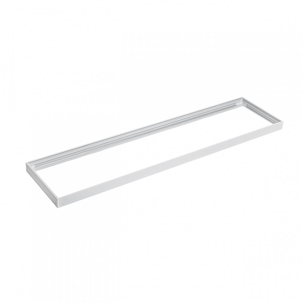 Spectrum led frame voor opbouwarmatuur 300x120mm wit, energiebesparend design voor optimale ruimteverlichting