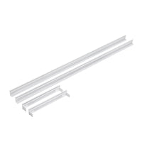 Spectrum led frame voor opbouwarmatuur 300x120mm wit, energiebesparend design voor optimale ruimteverlichting