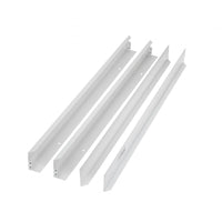 Spectrum algine led armatuur 600x600mm, wit, aluminium behuizing, geschikte oppervlakte montage, duurzame verlichting