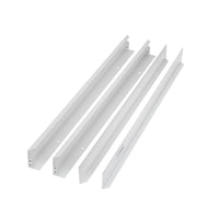 Spectrum algine led armatuur 600x600mm, wit, aluminium behuizing, geschikte oppervlakte montage, duurzame verlichting