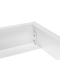 Spectrum algine led armatuur 600x600mm, wit, aluminium behuizing, geschikte oppervlakte montage, duurzame verlichting