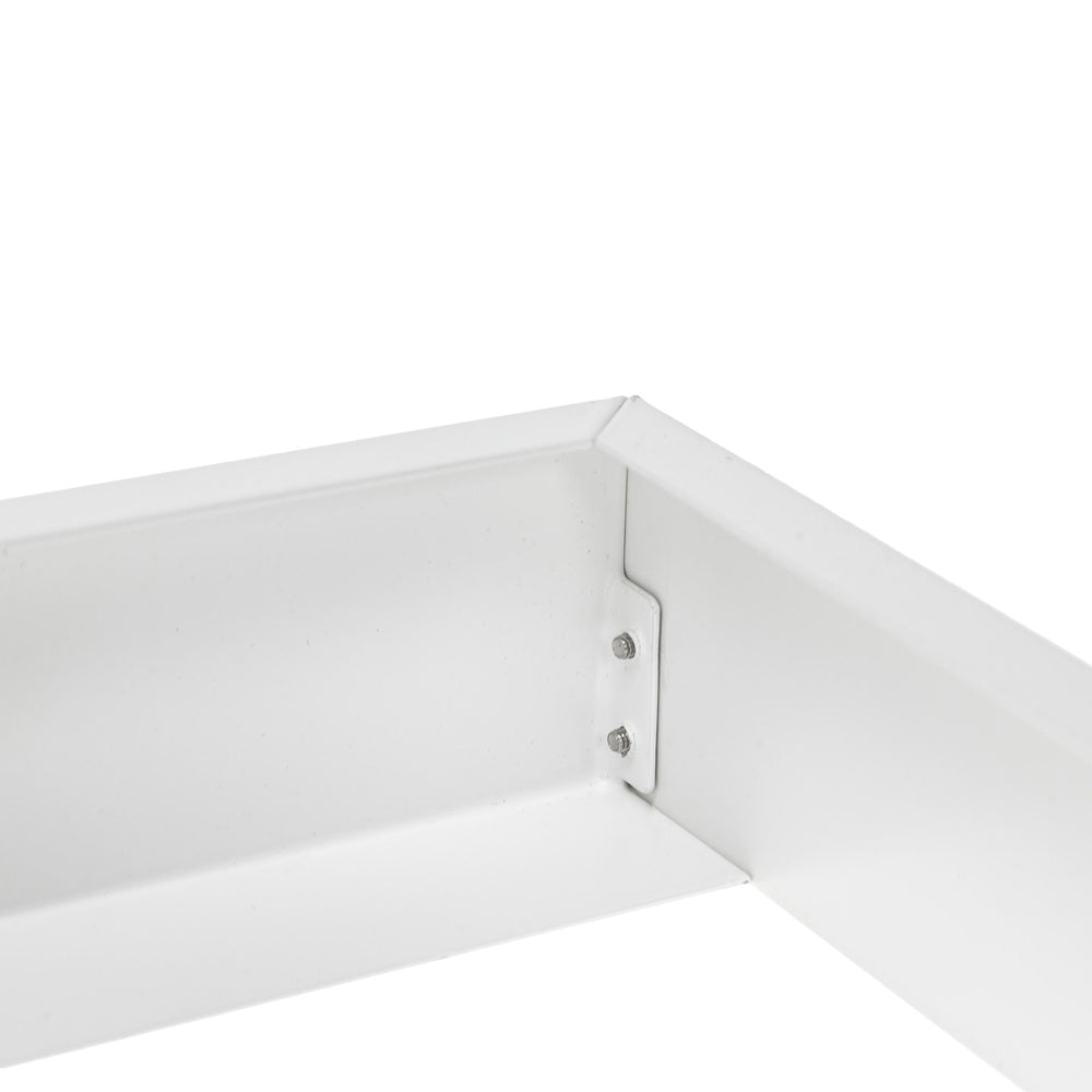 Spectrum algine led armatuur 600x600mm, wit, aluminium behuizing, geschikte oppervlakte montage, duurzame verlichting