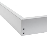 Spectrum algine led armatuur 600x600mm, wit, aluminium behuizing, geschikte oppervlakte montage, duurzame verlichting