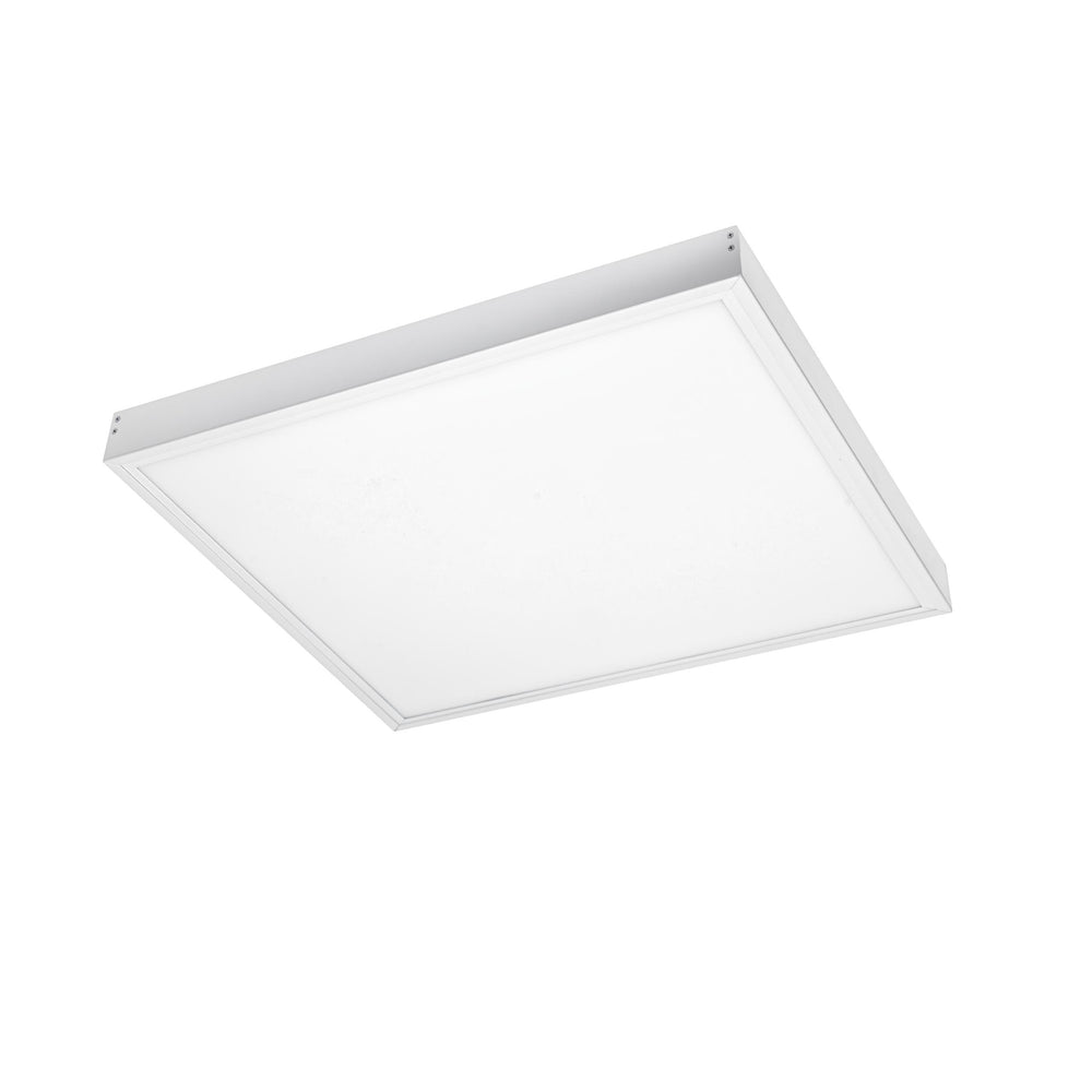 Spectrum algine led armatuur 600x600mm, wit, aluminium behuizing, geschikte oppervlakte montage, duurzame verlichting
