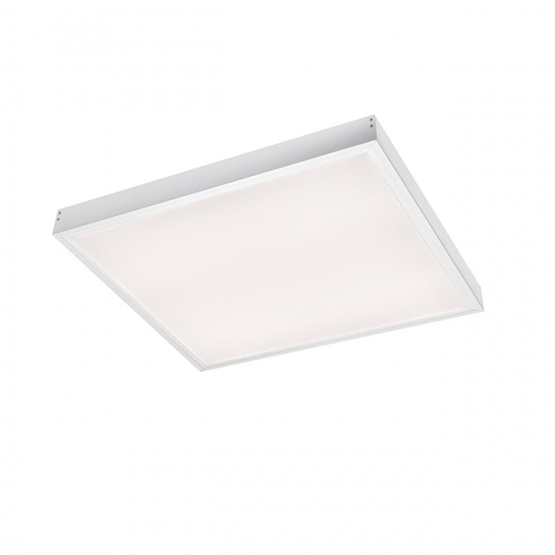 Spectrum algine led armatuur 600x600mm, wit, aluminium behuizing, geschikte oppervlakte montage, duurzame verlichting