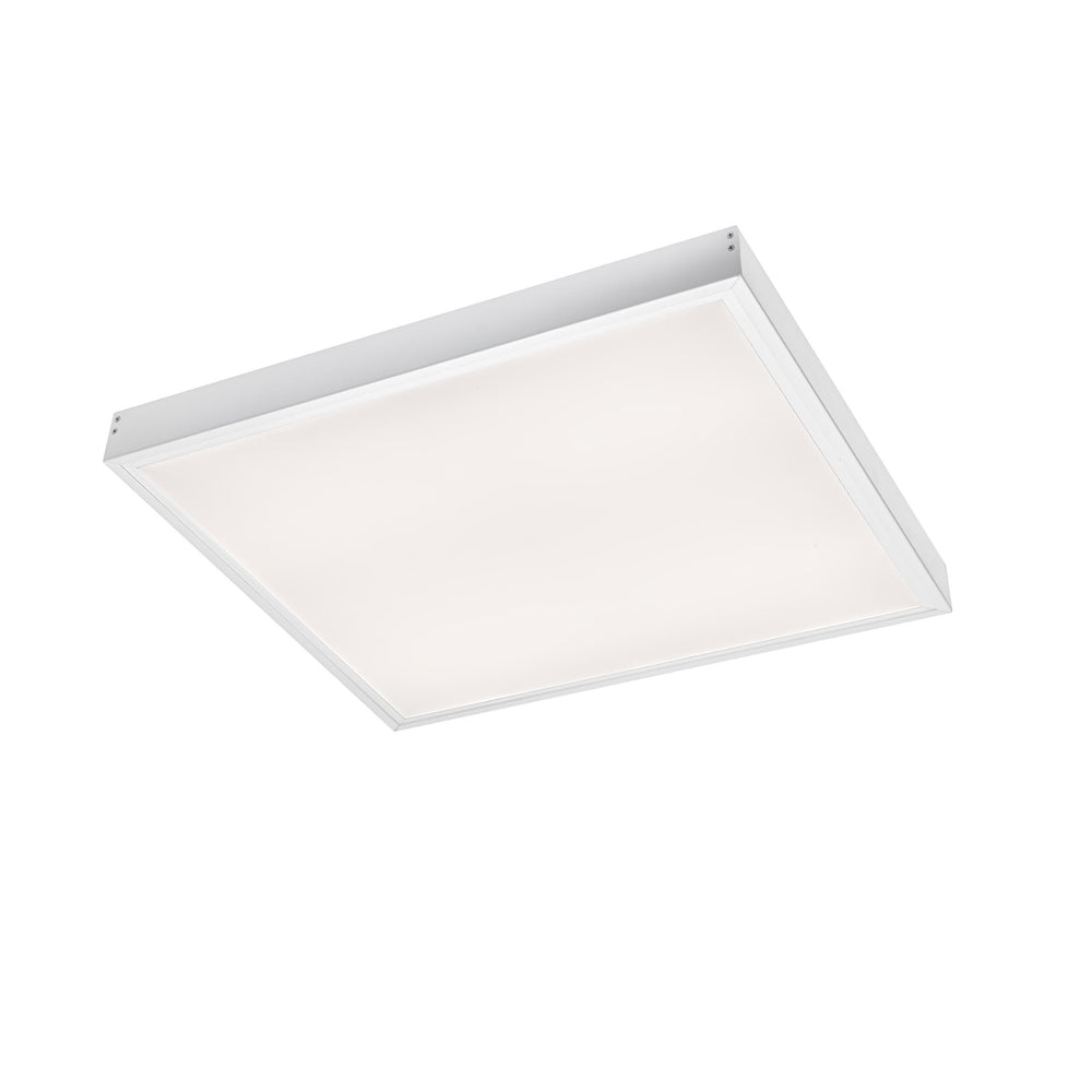 Spectrum algine led armatuur 600x600mm, wit, aluminium behuizing, geschikte oppervlakte montage, duurzame verlichting