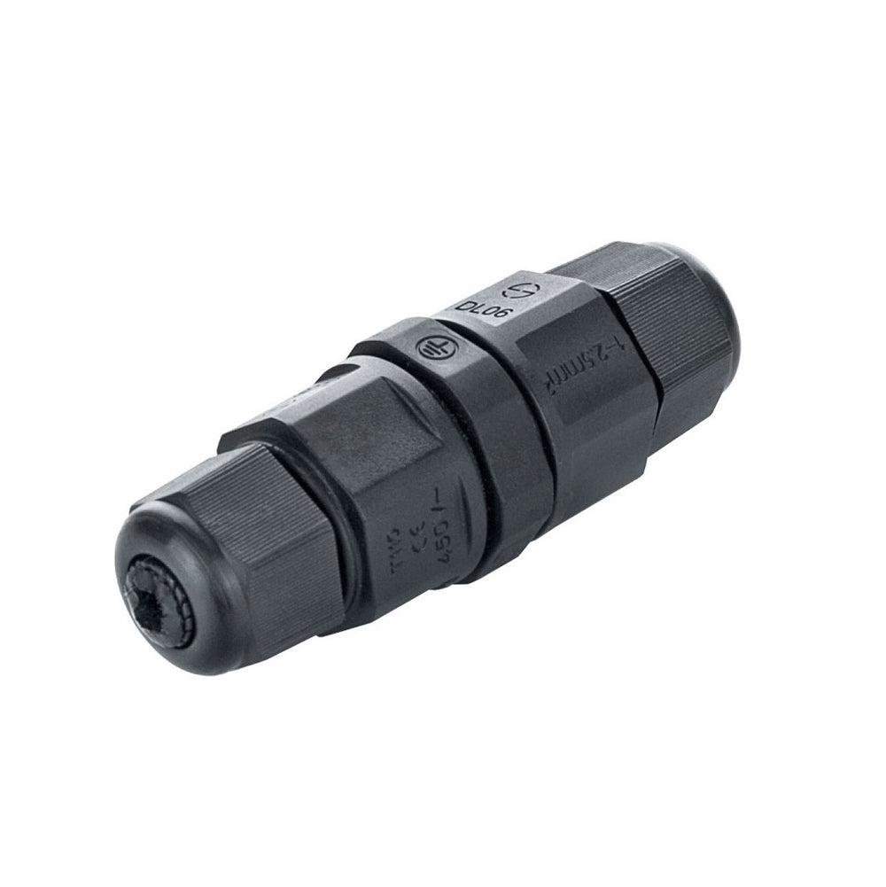 Aigostar LED connector waterdicht 3-aderig voor 0.5-2.5mm² kabels IP68 Zwart CE RoHS gecertificeerd