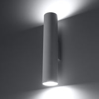 Applique murale LED Aigostar Noire LAGOS avec 1x douille GU10, boîtier en aluminium, IP20, certifiée CE RoHS