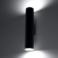 Applique murale LED Aigostar Noire LOOPEZ avec 1x douille GU10 IP20 boîtier en aluminium CE RoHS