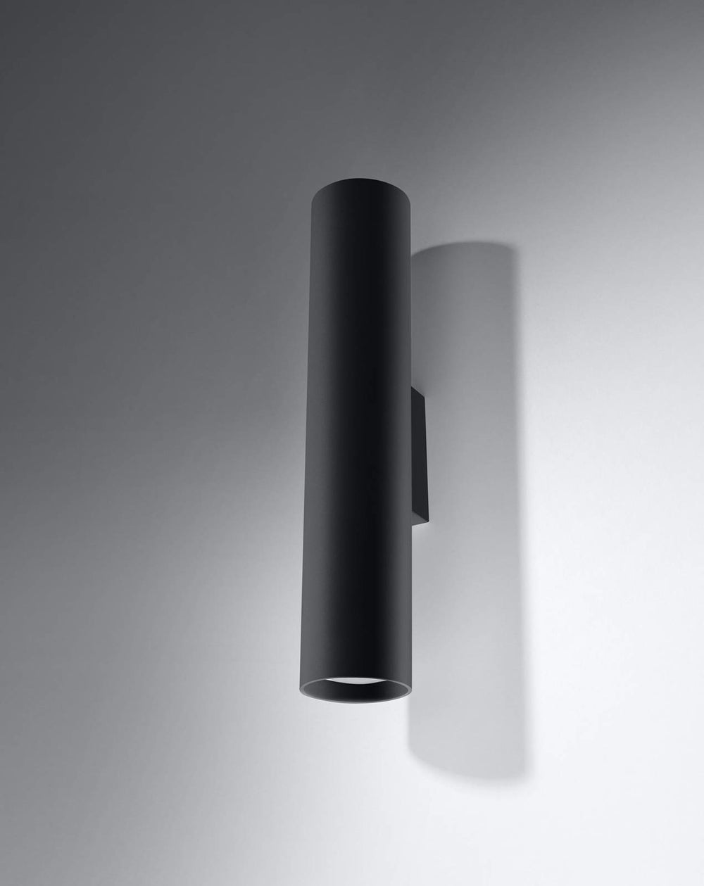 Applique murale LED Aigostar Noire LOOPEZ avec 1x douille GU10 IP20 boîtier en aluminium CE RoHS
