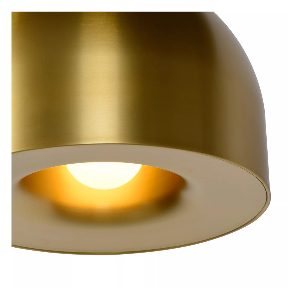 Lucide AKRON hanglamp Ø50cm, E27 fitting, Mat Goud Messing afwerking, IP20, aluminium, CE RoHS