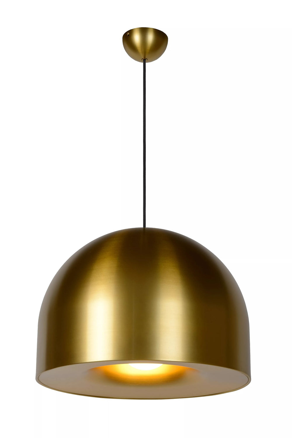 Lucide AKRON hanglamp Ø50cm, E27 fitting, Mat Goud Messing afwerking, IP20, aluminium, CE RoHS