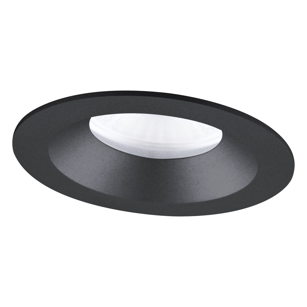 Spot encastré LED Ledvance coupe-feu 8W 3000K dimmable IP65 Noir 90CRI faisceau 36°