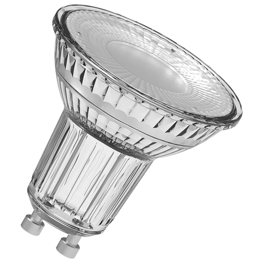 Ledvance LED Spot GU10 2.6W 2700K 230 lumen 36° Zilver Plafond- of Wandmontage IP20