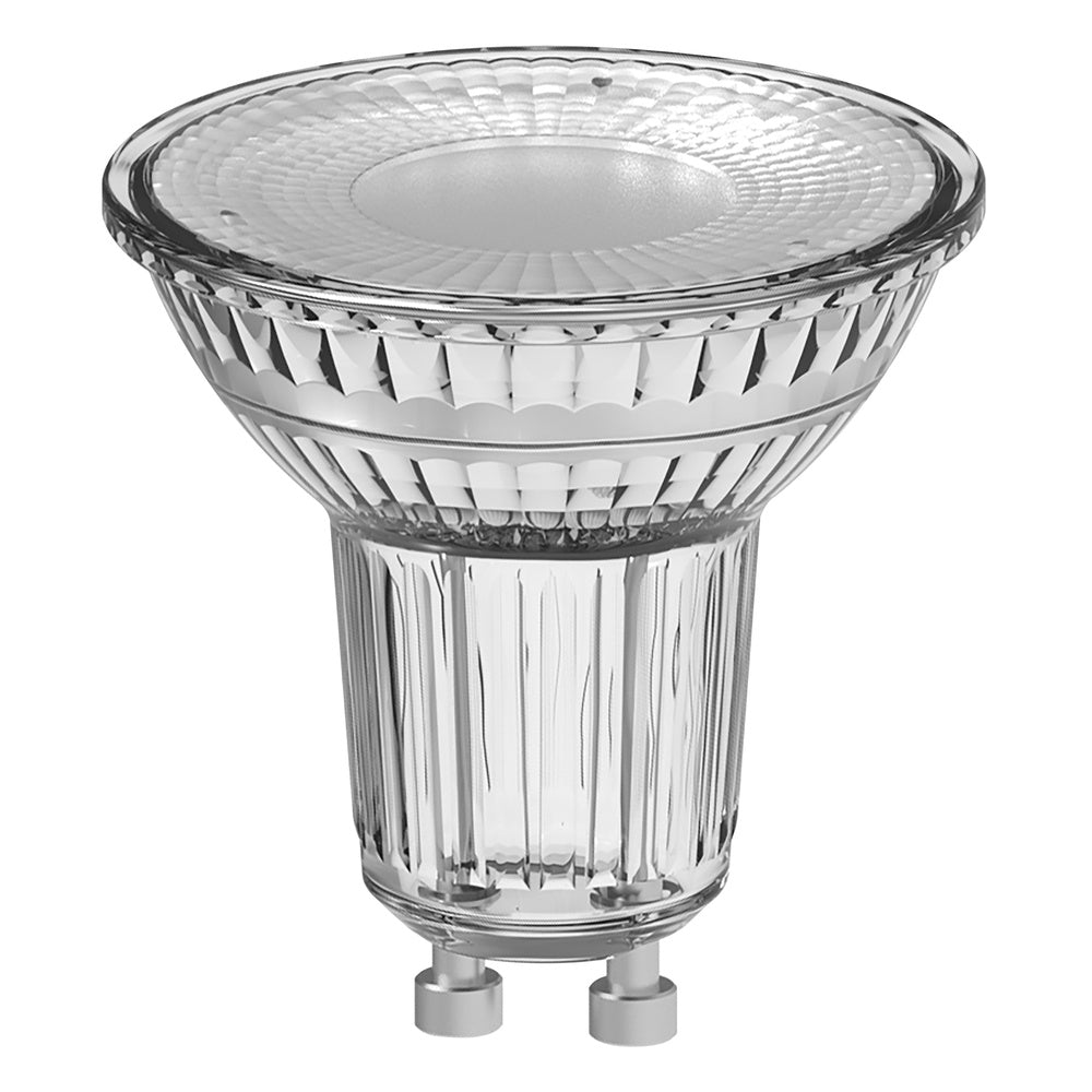 Ledvance LED Spot GU10 2.6W 2700K 230 lumen 36° Zilver Plafond- of Wandmontage IP20