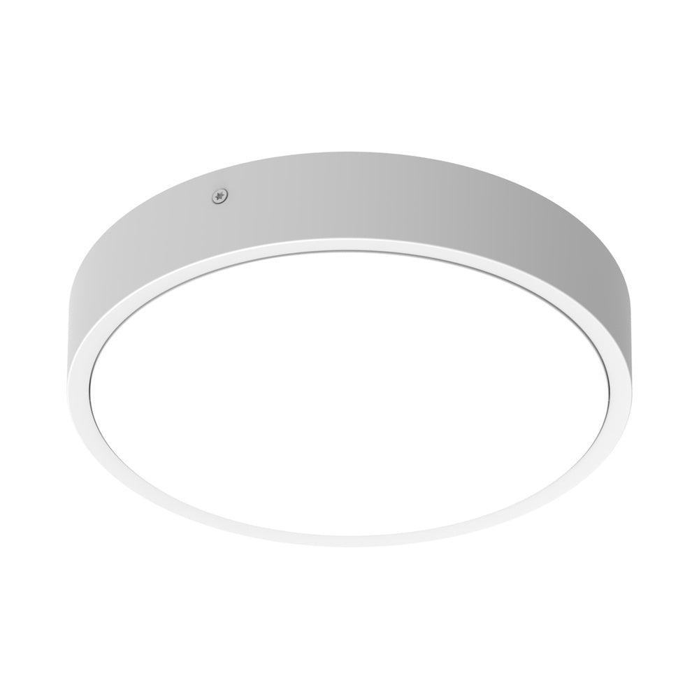 Ledvance LED Bulkhead Rond 300mm 17W IP65 IK10 3000K 4000K Wit Opbouw Wand Plafondlamp