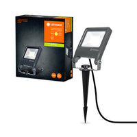 Ledvance ENDURA Garden Flood Spike LED Buitenlamp 20W 3000K 1700 lumen IP65 Donkergrijs