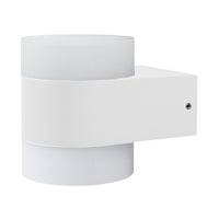 Ledvance ENDURA Style UpDown Puck LED Wandlamp 12.5W 3000K 980 lumen IP44 Wit Aluminium Buiten